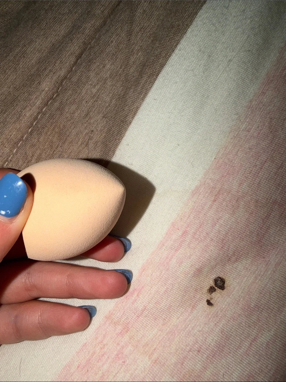 Leopard-Print Makeup Brush and Peach Sponge Set - Women Makeup